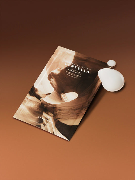 SKIN1004 Madagascar Centella Probio-Cica Nourishing Mask – шийт маска с центела, Probio-Cica комплекс, серамид NP и пантенол за суха и чувствителна кожа.