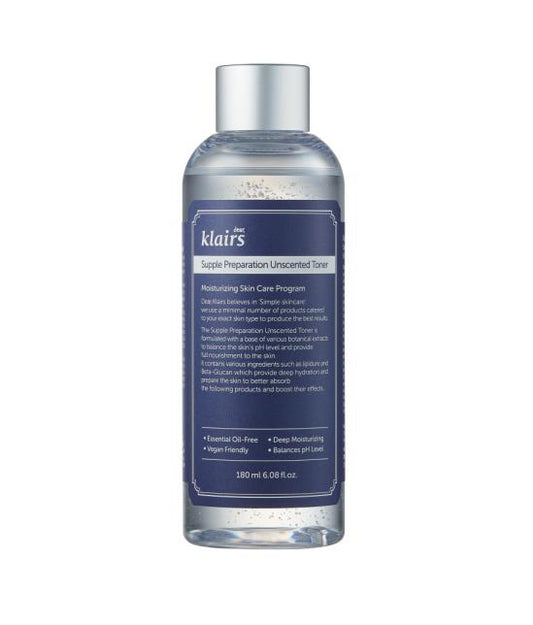 Dear, Klairs Supple Preparation Unscented Toner 6.08 fl oz