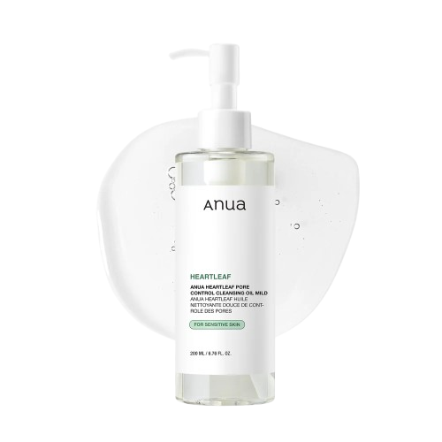 Anua Heartleaf Pore Control Cleansing Oil Mild - нежно почистващо масло