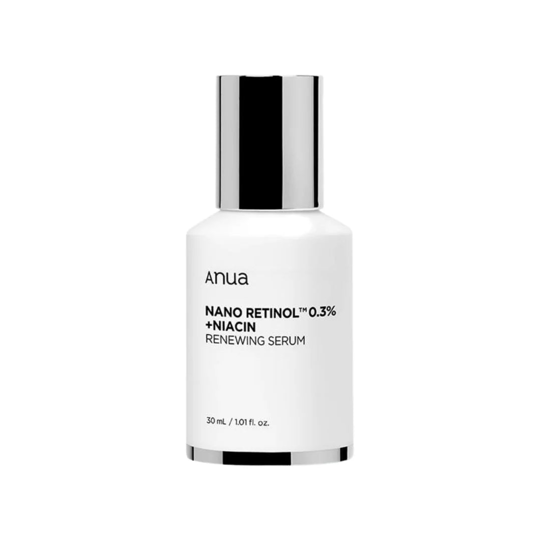 Anua Nano Retinol 0.3% + Niacin Renewing Serum - обновяващ серум против стареене с 0.3% нано ретинол и ниацинамид