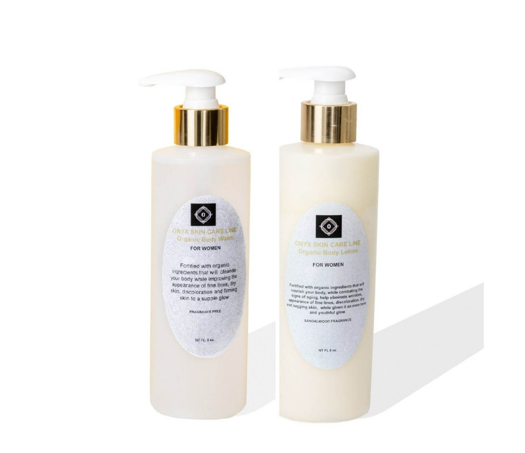 Onyx Skin Care Line Duo Body Care System For Dry Skin