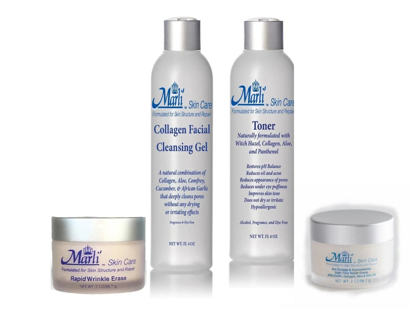 Danyel Cosmetics & Marli Skin Care Night Time Rapid Wrinkle Repair Kit