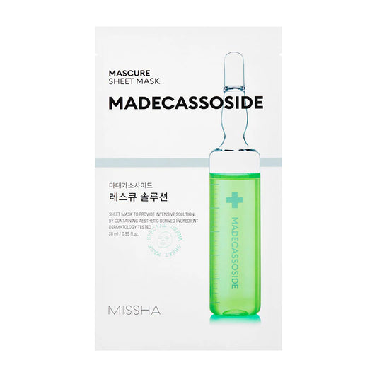 MISSHA Mascure Rescue Solution Sheet Mask Madecasoside